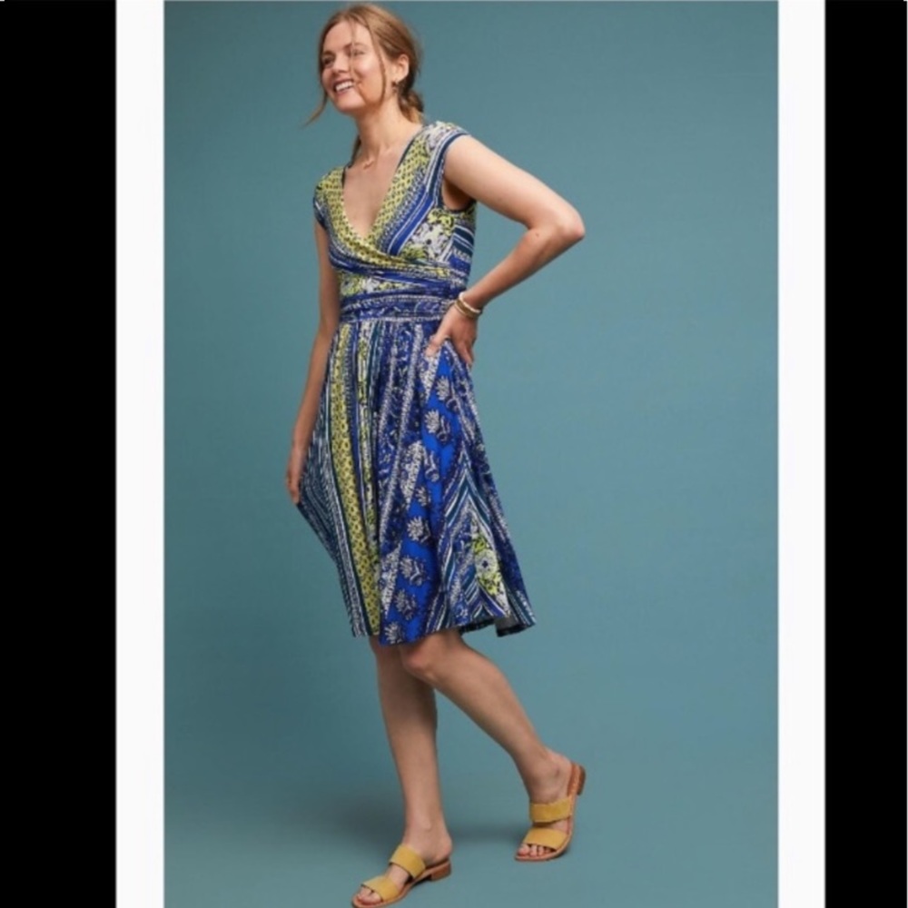 Anthropologie Tamera Wrap Dress by Maeve
